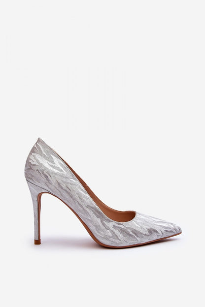 Classic Textile Stilettos with Pointed Toe