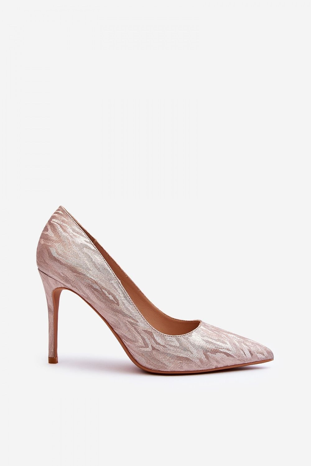 Classic Textile Stilettos with Pointed Toe