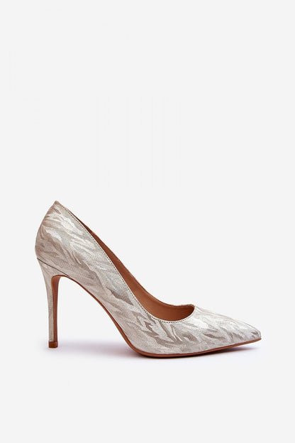 Classic Textile Stilettos with Pointed Toe