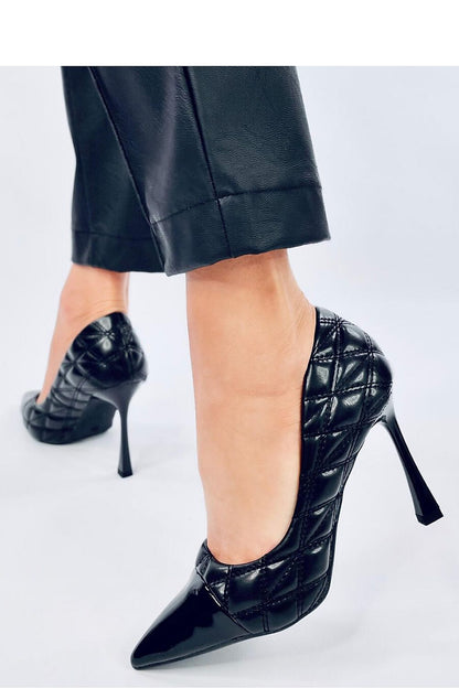 Quilted Patent Stilettos with 10.5 cm Heel