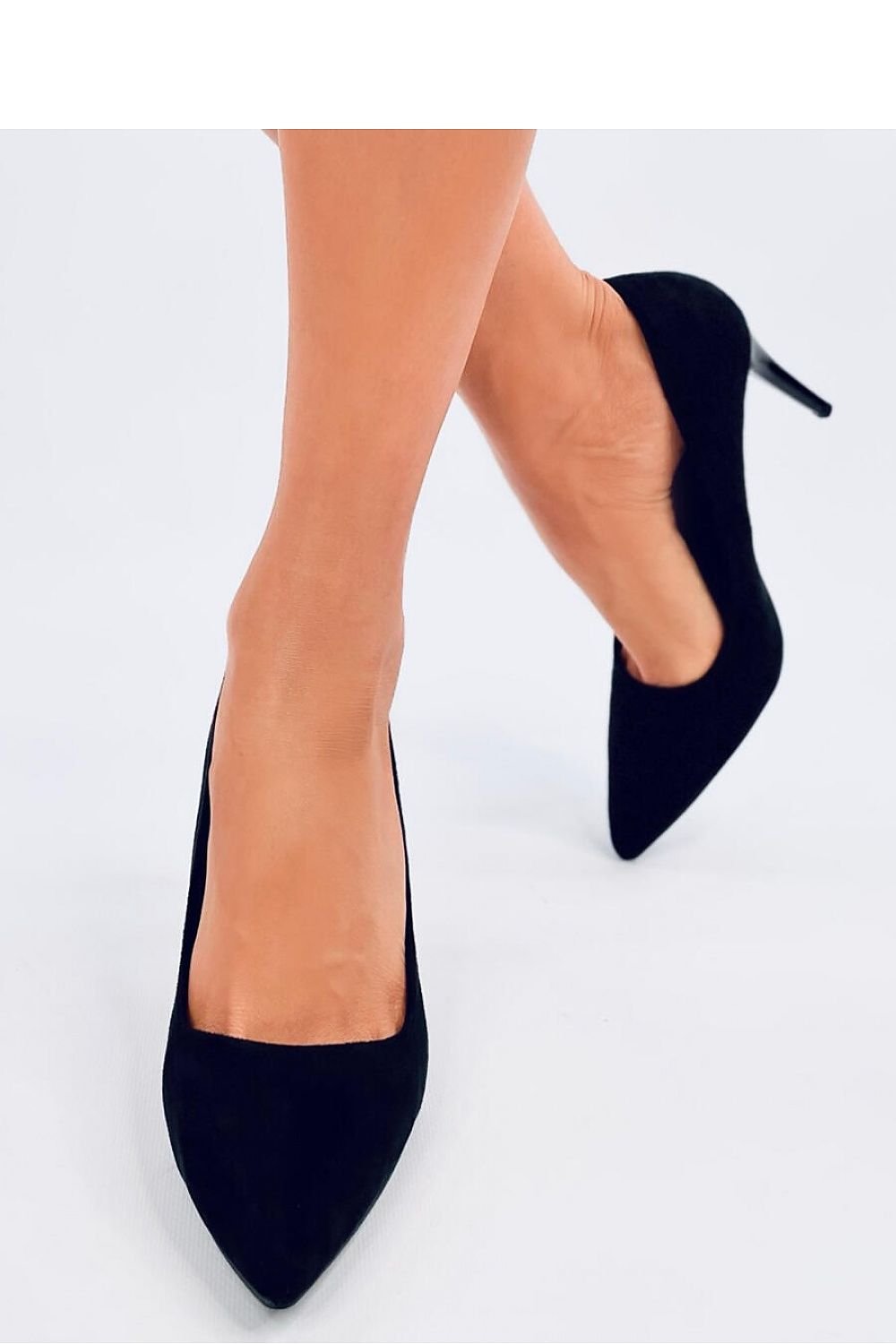 Black Suede Stiletto Pumps – Elegant 9cm Heels for Timeless Sophistication