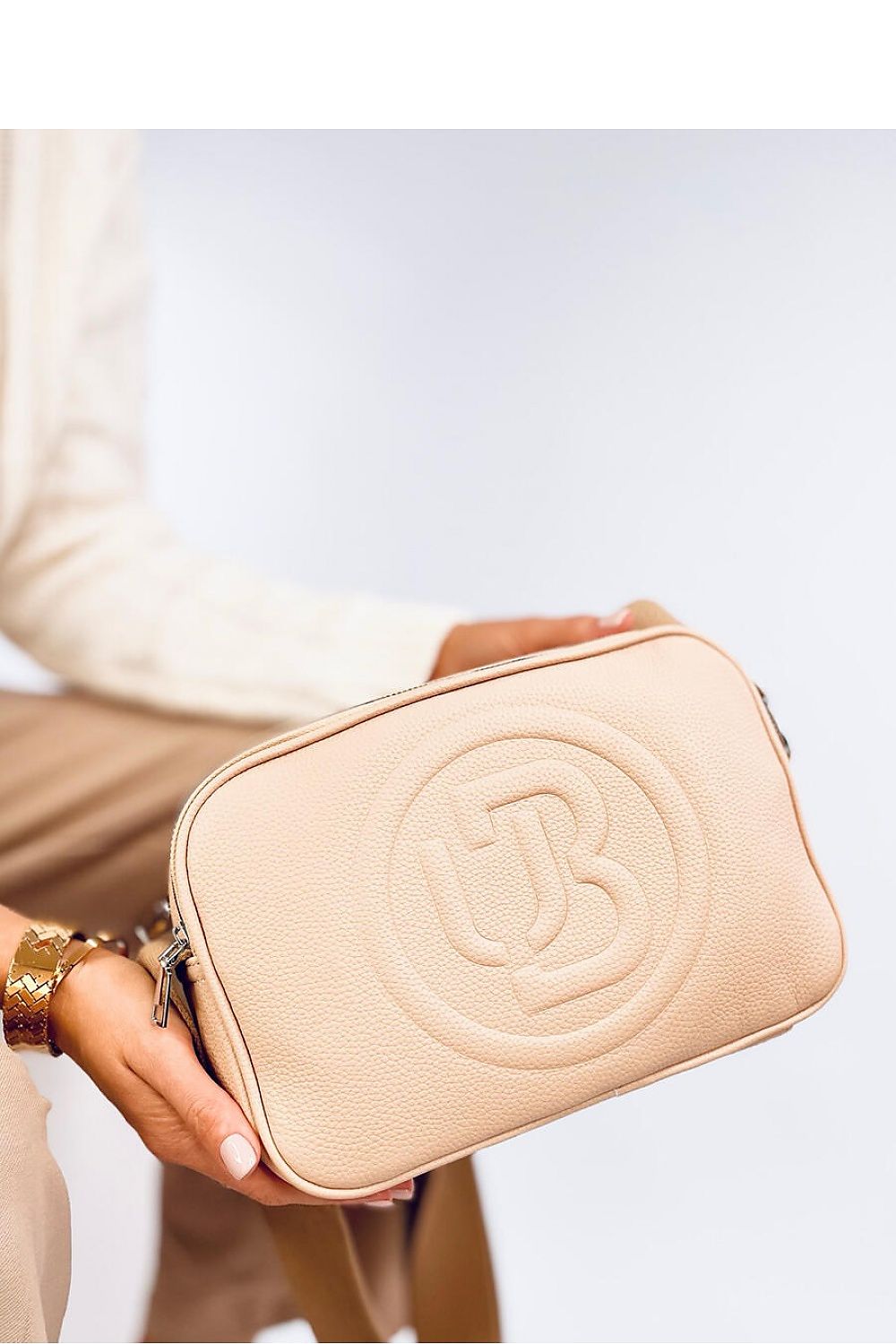 Stylish Embossed Design Hand Bag