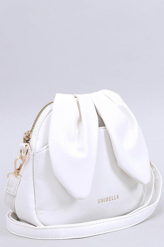 Charming Women's Postbag with Bunny Ear Snap Closure