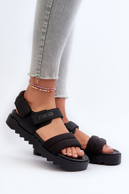 Big Star Platform Sandals with Velcro Closure – Comfortable & Stylish for Summer