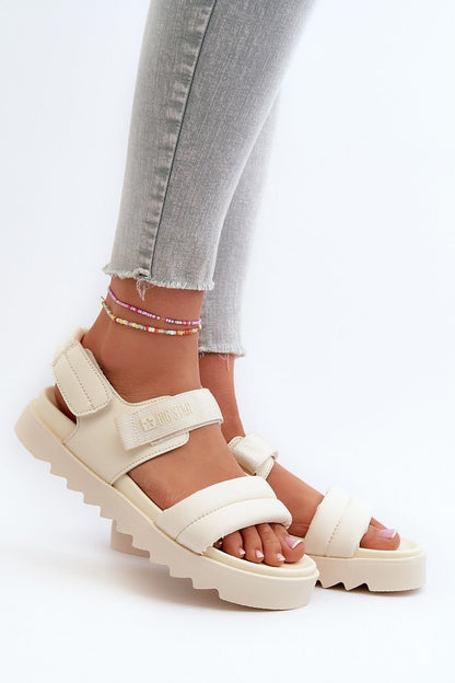 Big Star Platform Sandals with Velcro Closure – Comfortable & Stylish for Summer