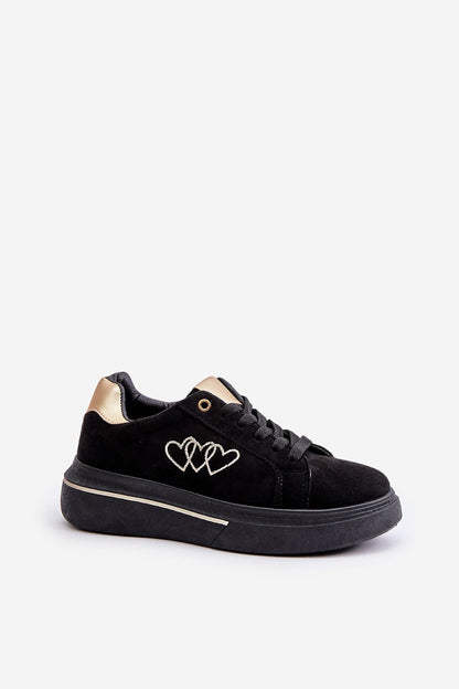 Women's Eco-Suede Platform Sneakers