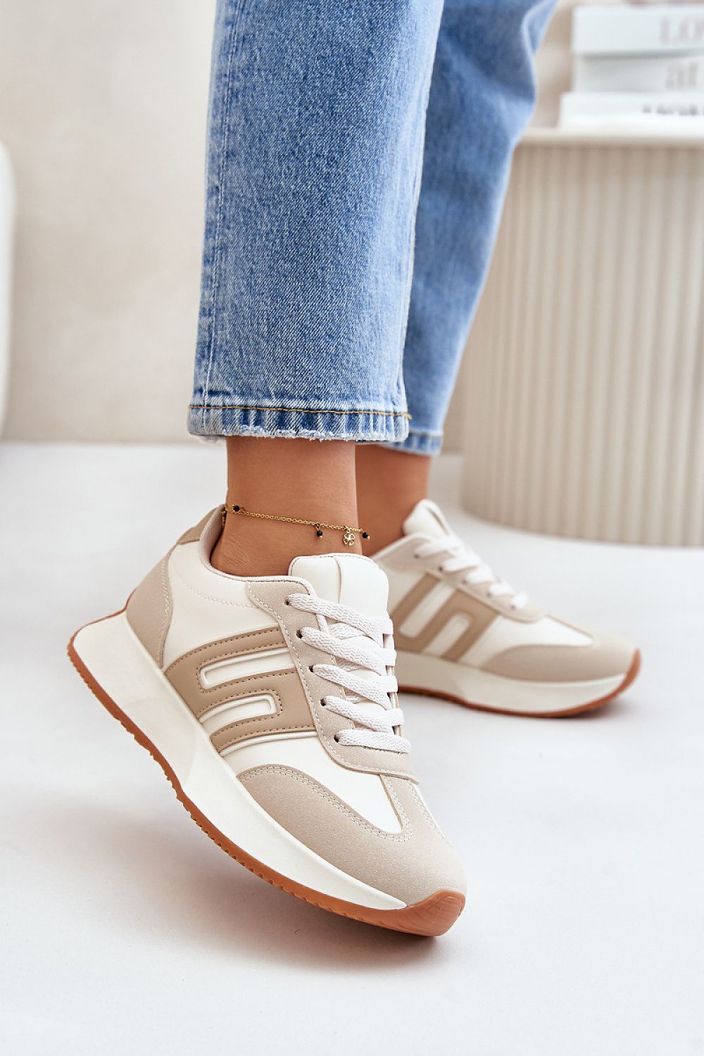 Women's Eco Leather Platform Sneakers