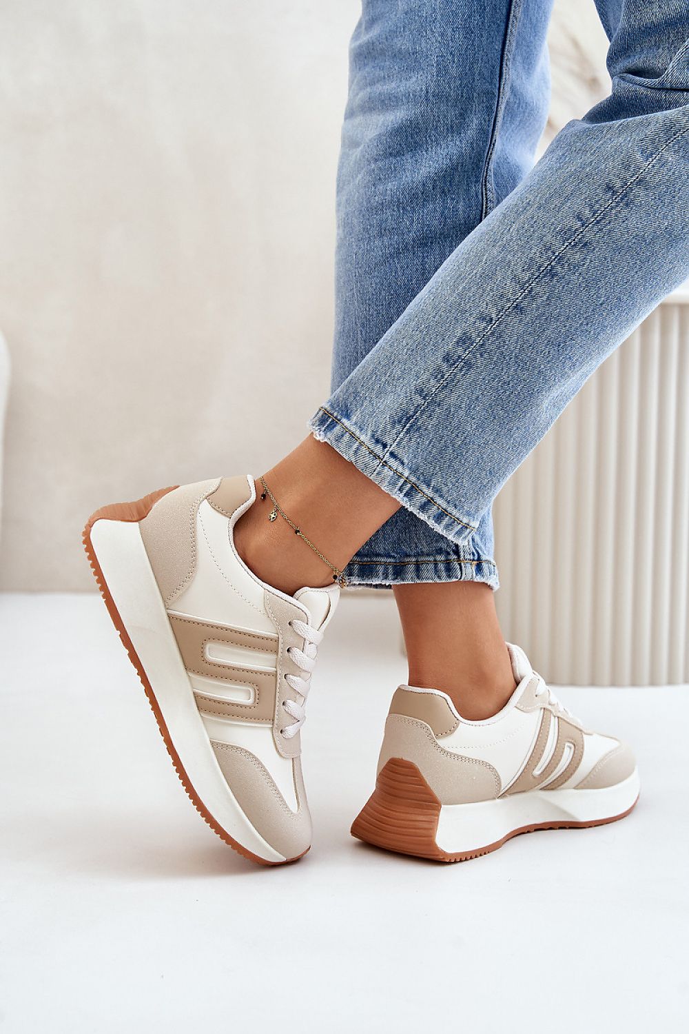 Women's Eco Leather Platform Sneakers