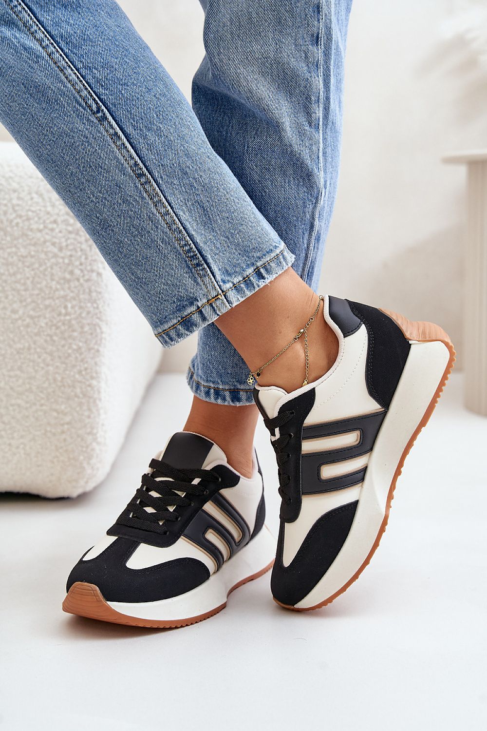 Women's Eco Leather Platform Sneakers