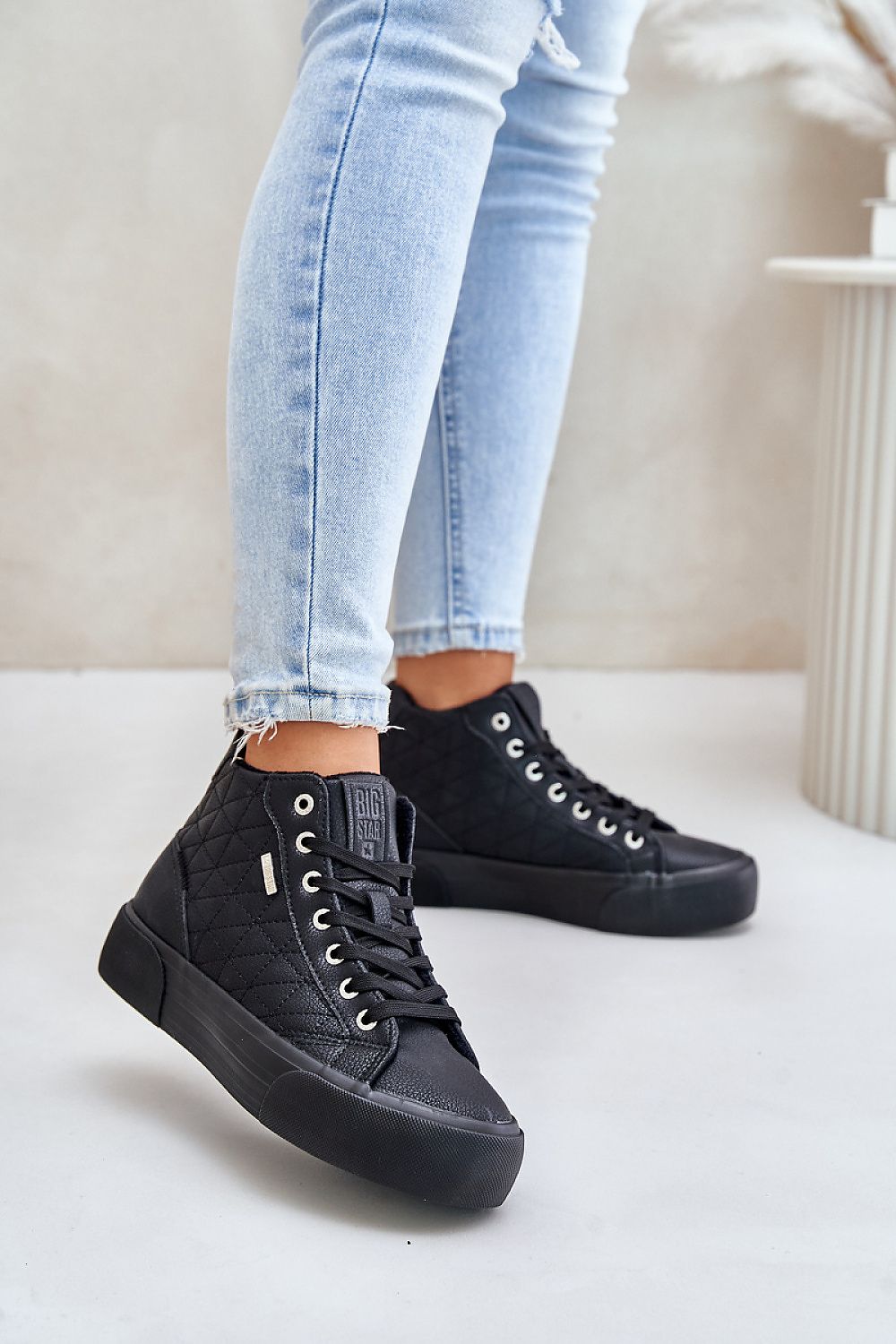 High Neck Sneakers