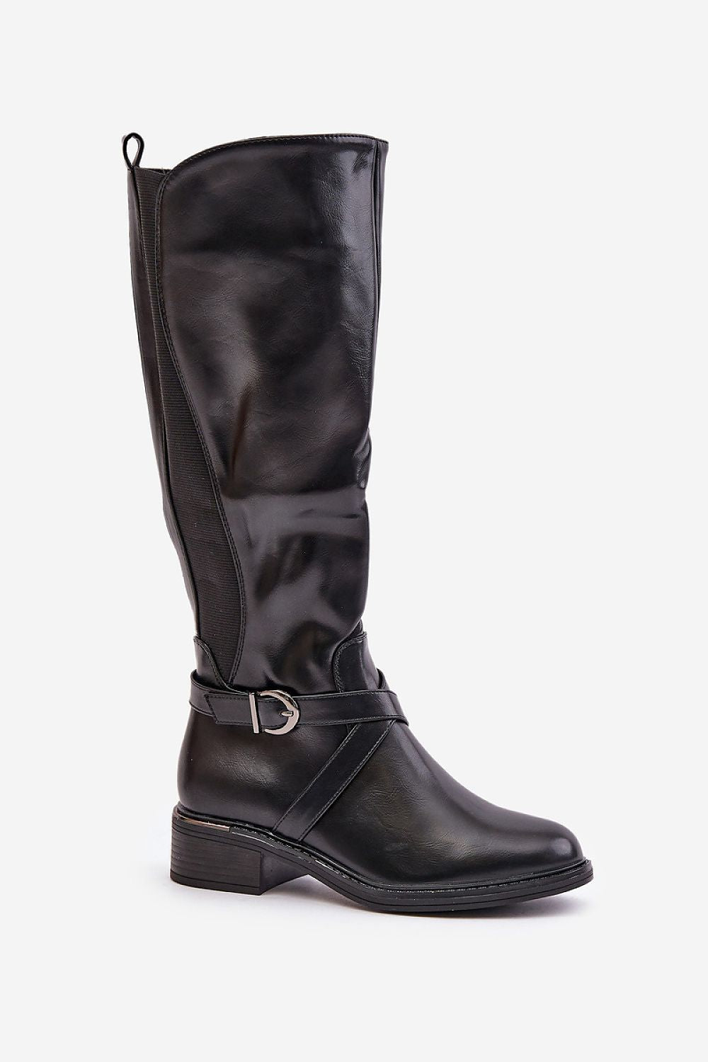 Thigh-Hight Leather Boots