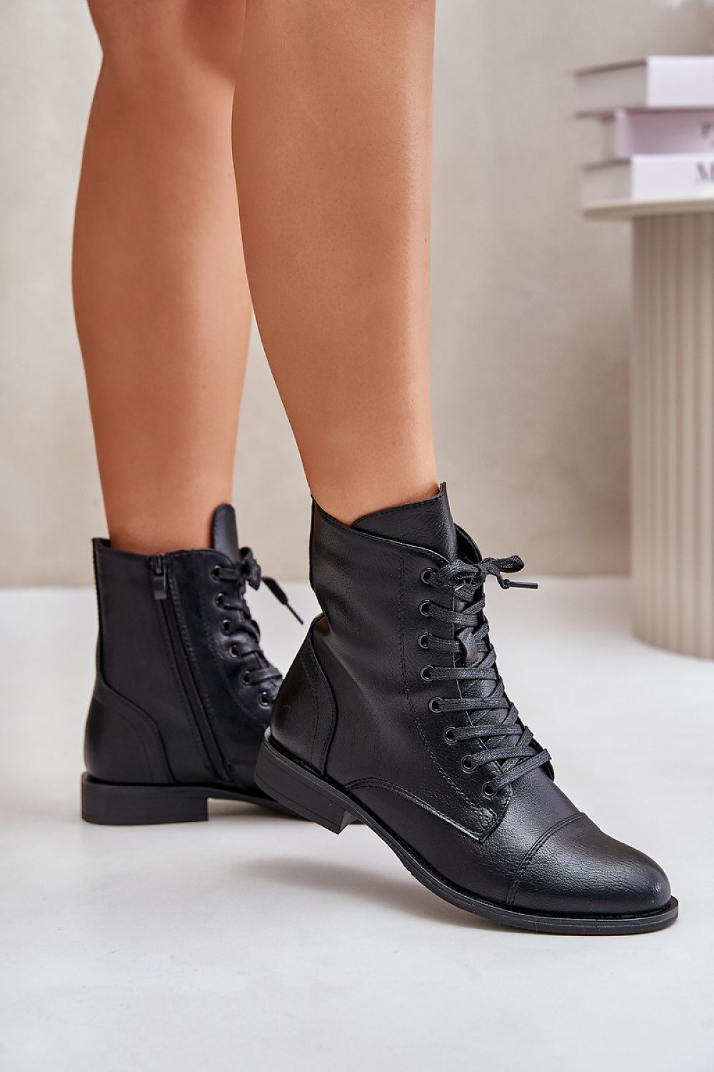 Flat Ankle Boots