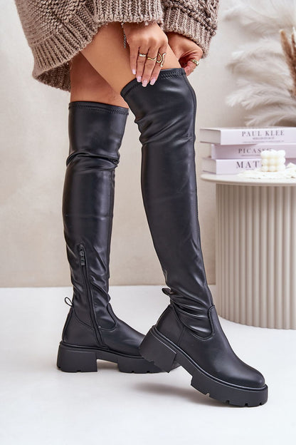 Urban Luxe Knee-High Boots