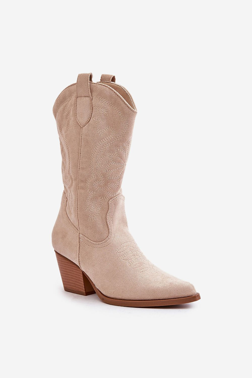 Eco Suede Heel boots