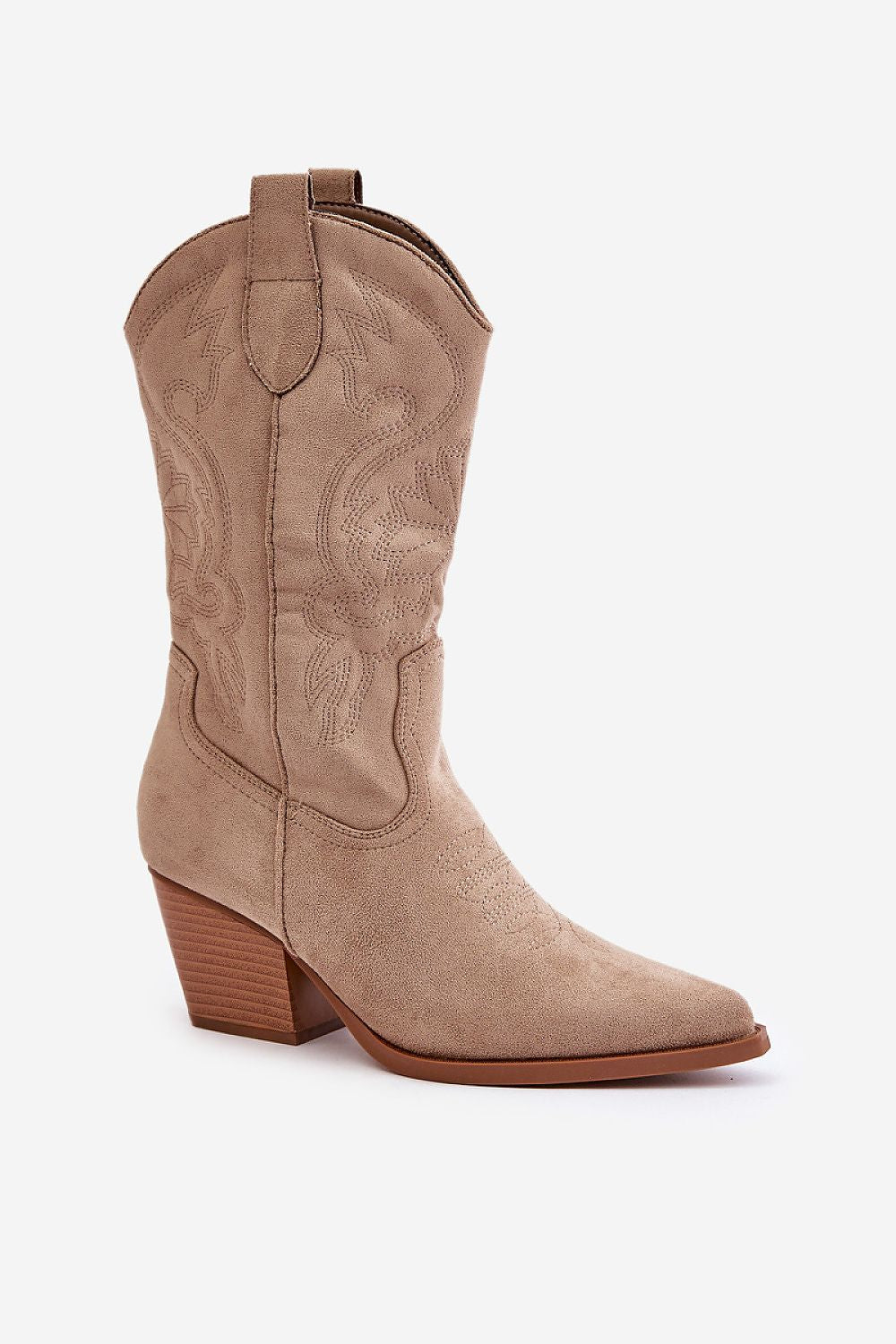 Eco Suede Heel boots