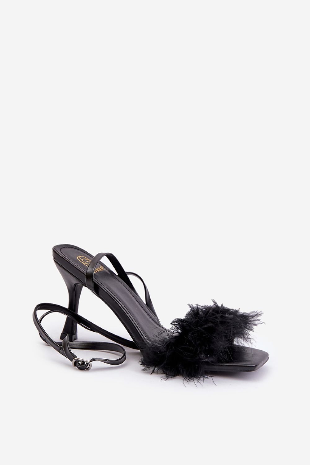 Feather Luxe Stiletto Sandals