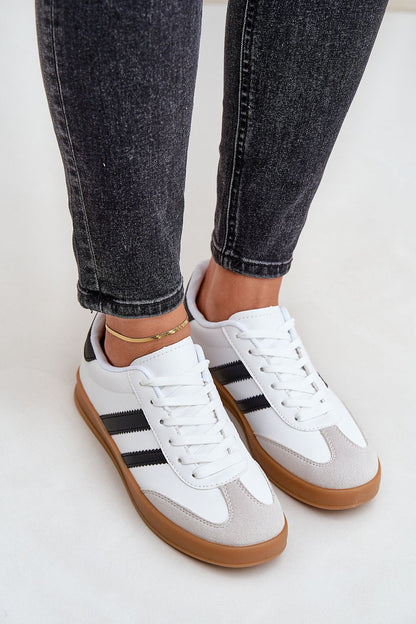 Women's Eco Leather Low-Top Sneakers