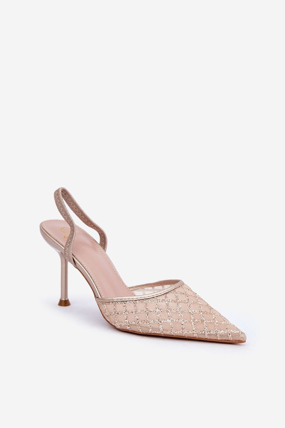 Sequined Elegance Party Heels