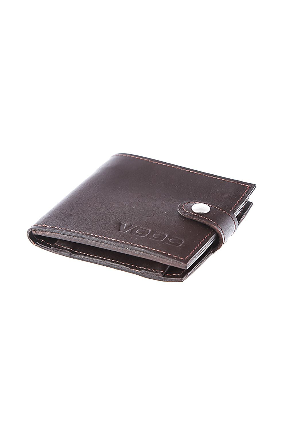 Vintage VOOC Leather Wallet P21 - Unisex Clip Closure Design