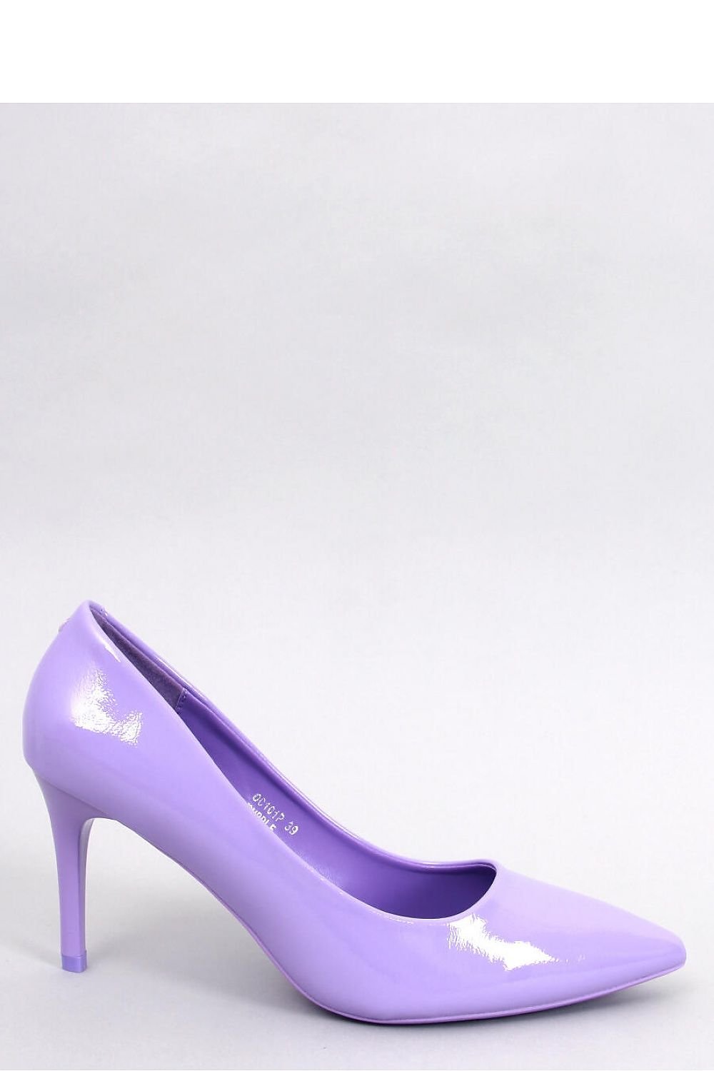 Lacquered Women's Stiletto Pumps - 8 cm Heel