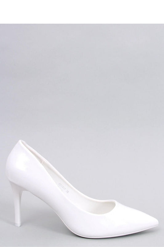 Lacquered Women's Stiletto Pumps - 8 cm Heel